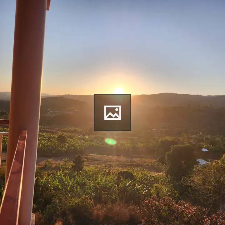 Sunrise over Green Hills from Balcony