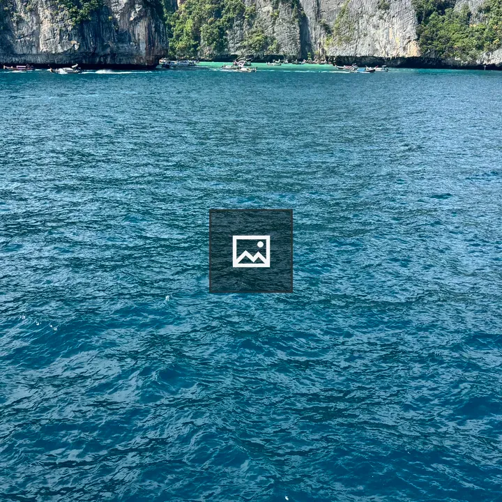 Ocean Surface and Cliffs View