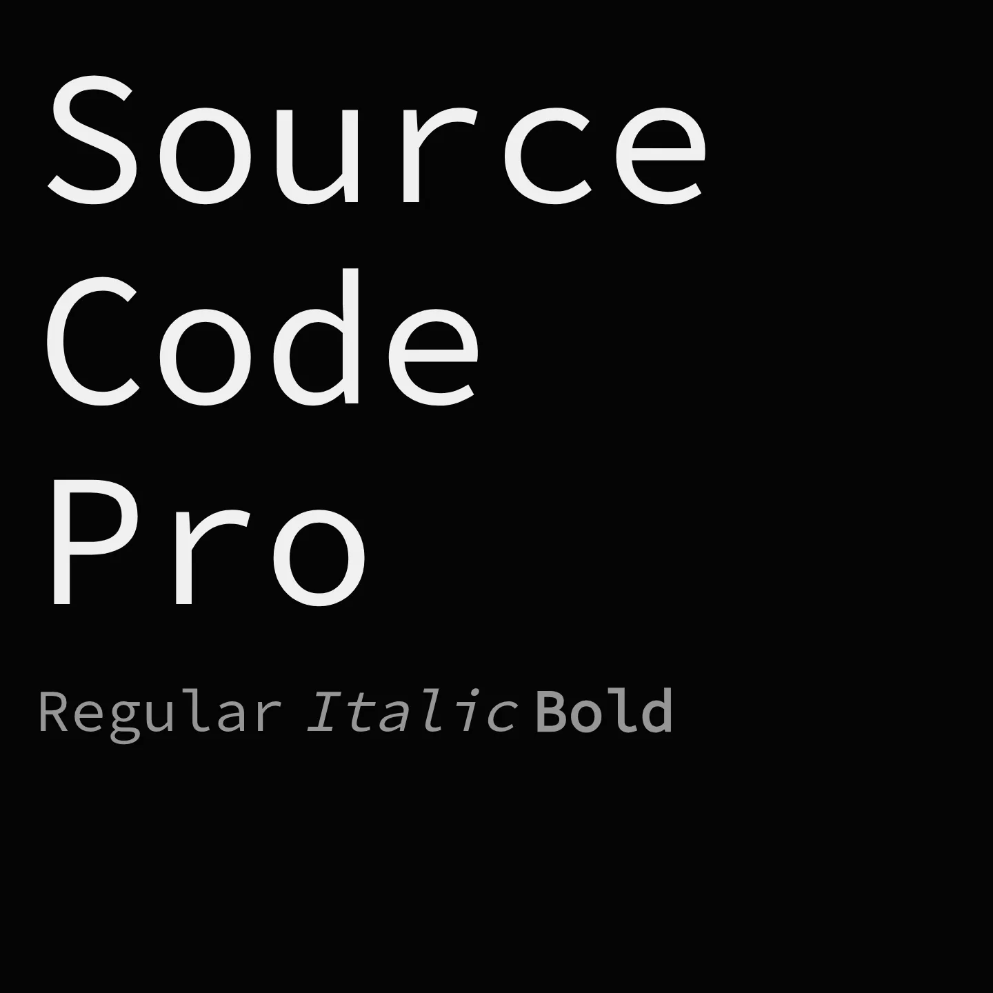 Source Code Pro