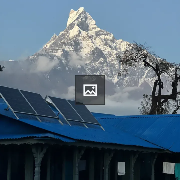Machhapuchhre mountain range