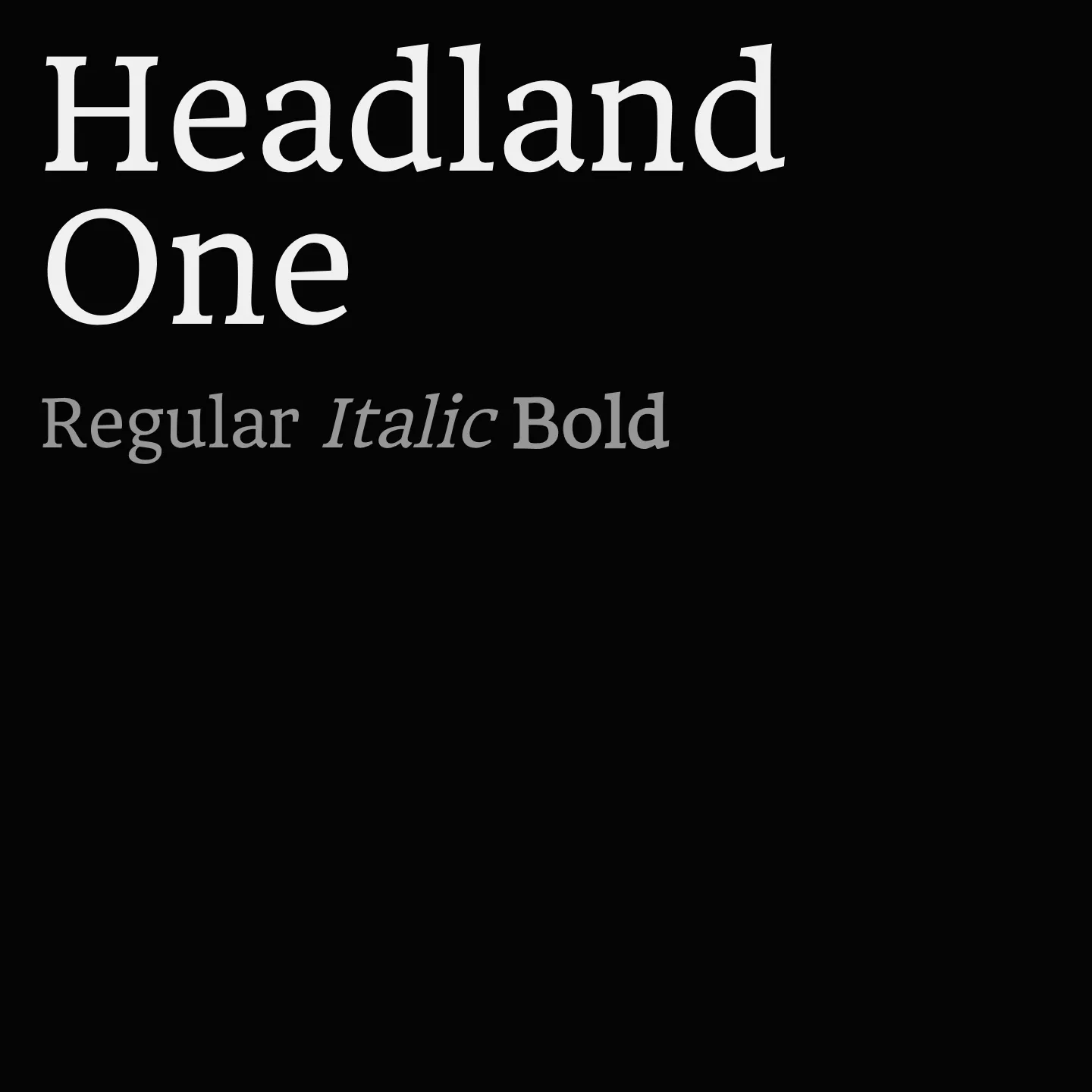 Headland One
