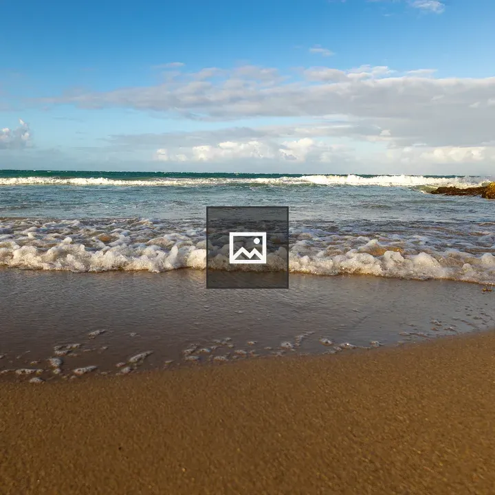 Small Wave on Beach