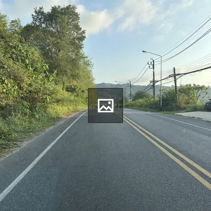 A clean road in Phuket