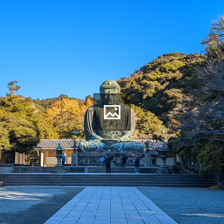Giant Buddha Statue in Kamakura