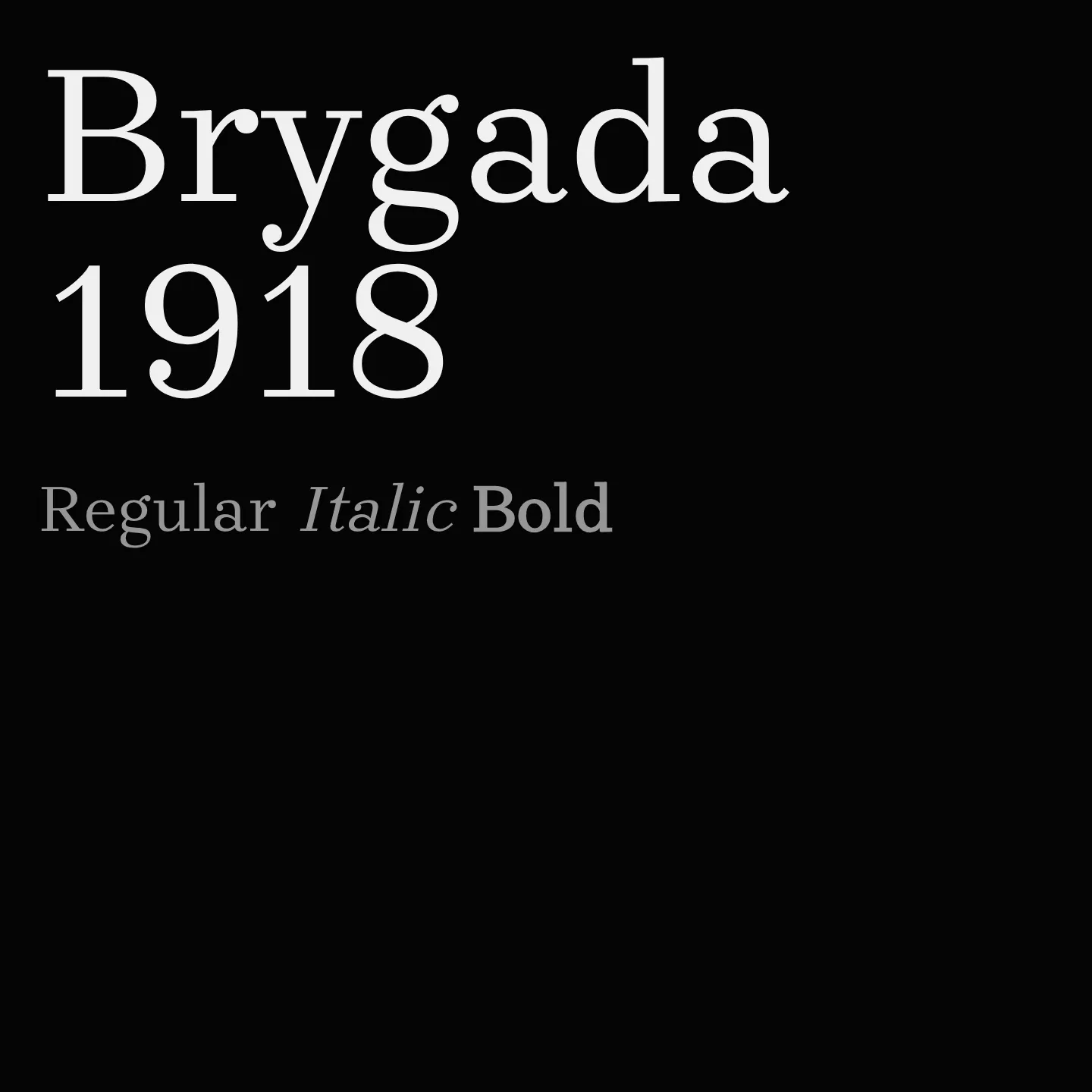 Brygada 1918