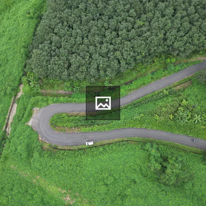Aerial view of kakkayam road