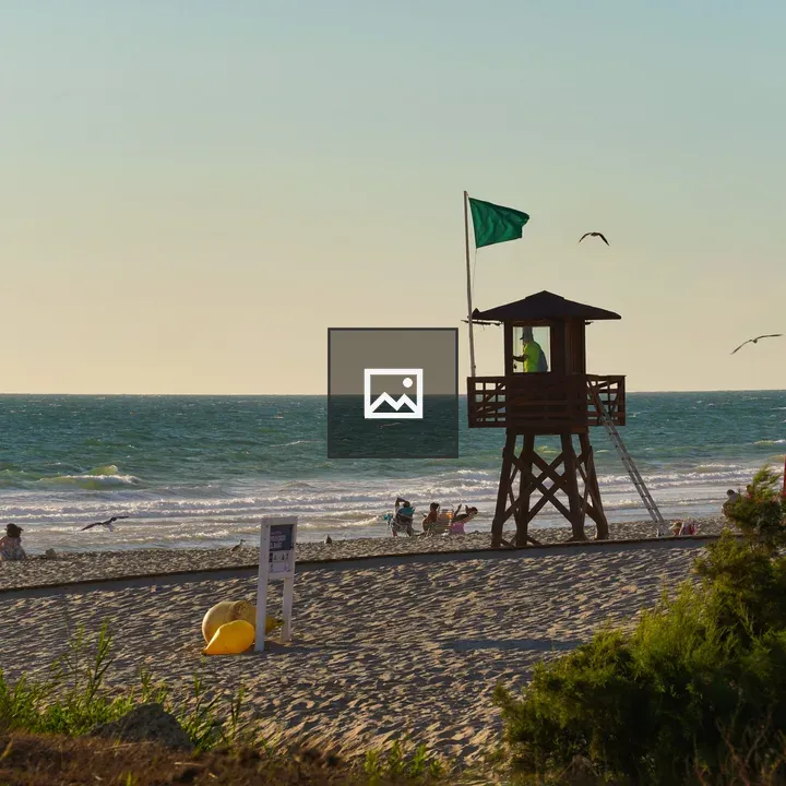 Lifeguard Tower at the Beach