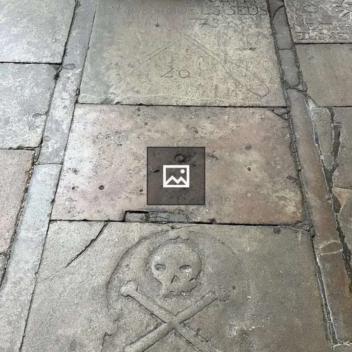 Grave Under Cathedral Hall