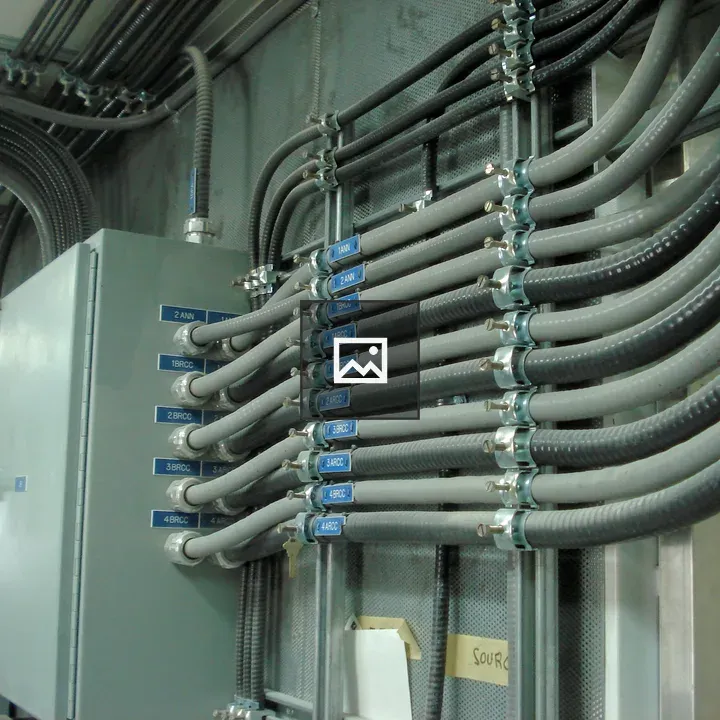 Teck Cables in Junction Box
