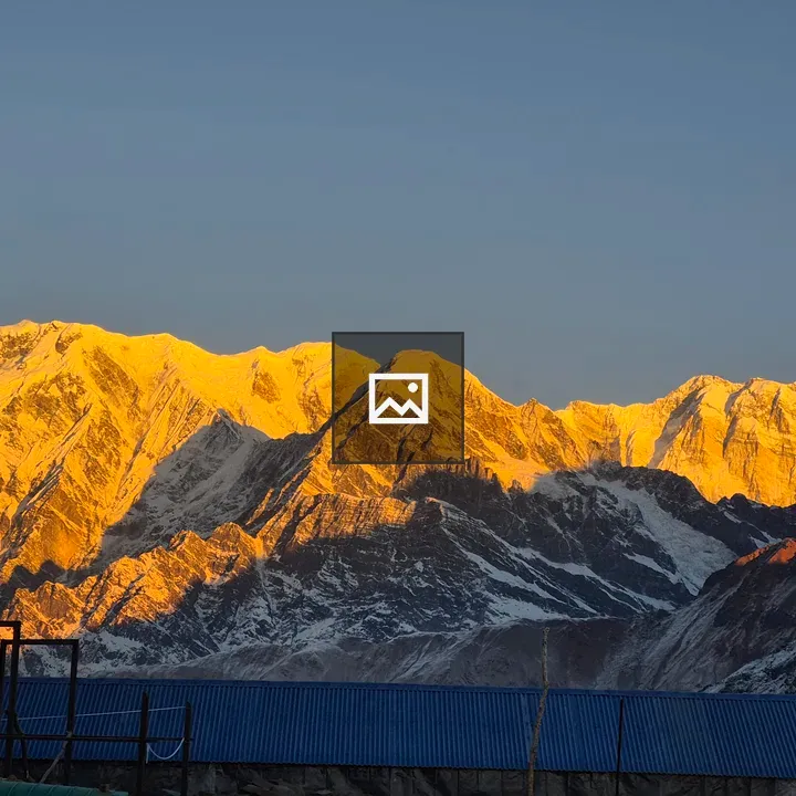 Annapurna Range at Sunrise