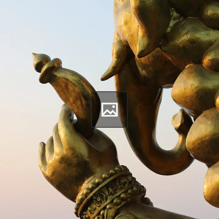 Ganesha Hand with Modak