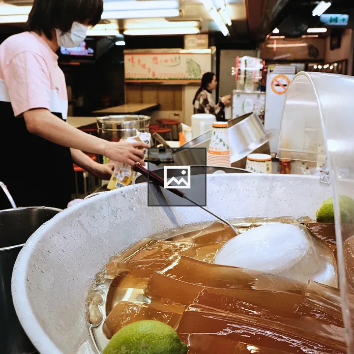Aiyu Jelly on Table