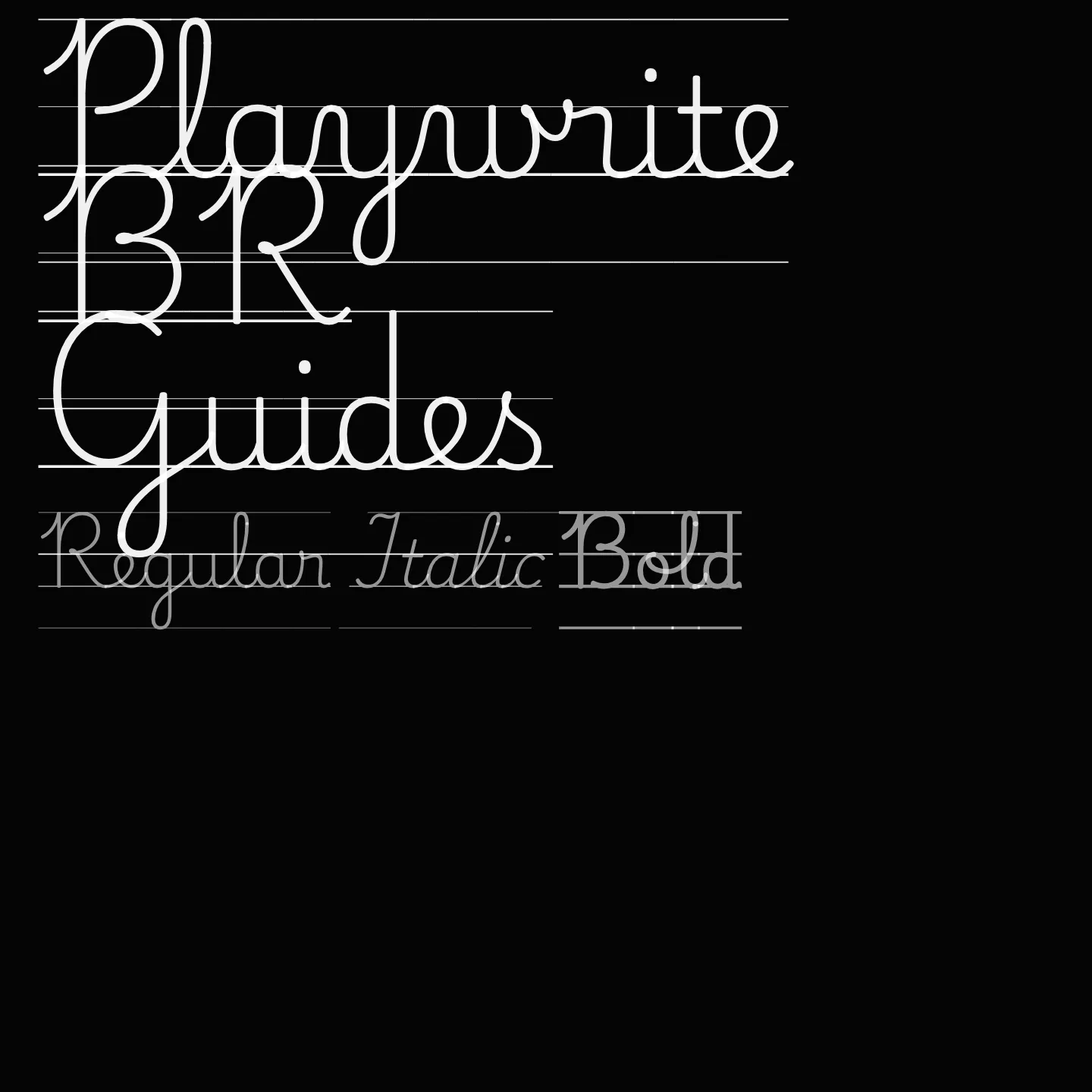 Playwrite BR Guides