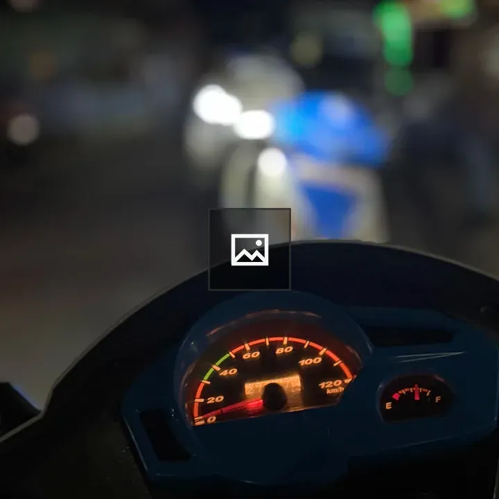 Scooter Dashboard Close-up