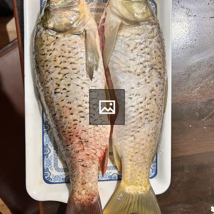 Grill-ready fish couple