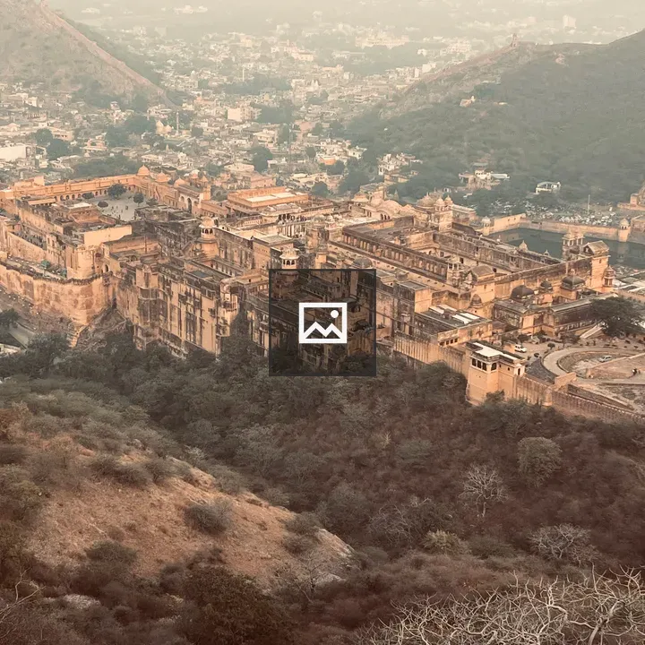 Amber Fort View from Jaigarh Fort