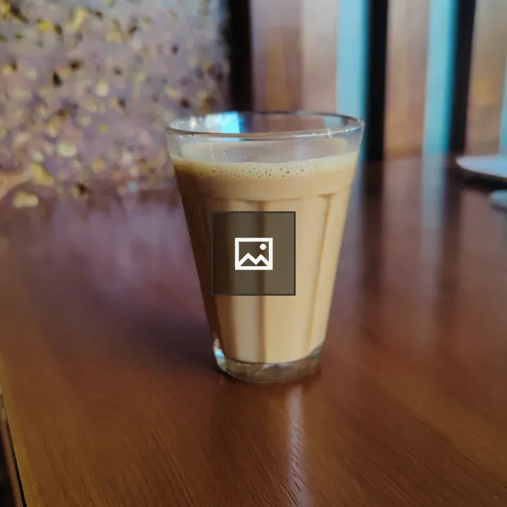 Milk Tea in a Glass