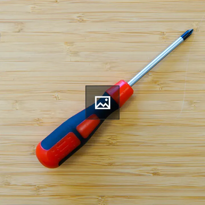 Red and Black Screwdriver