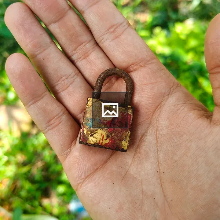 Padlock in Open Palm