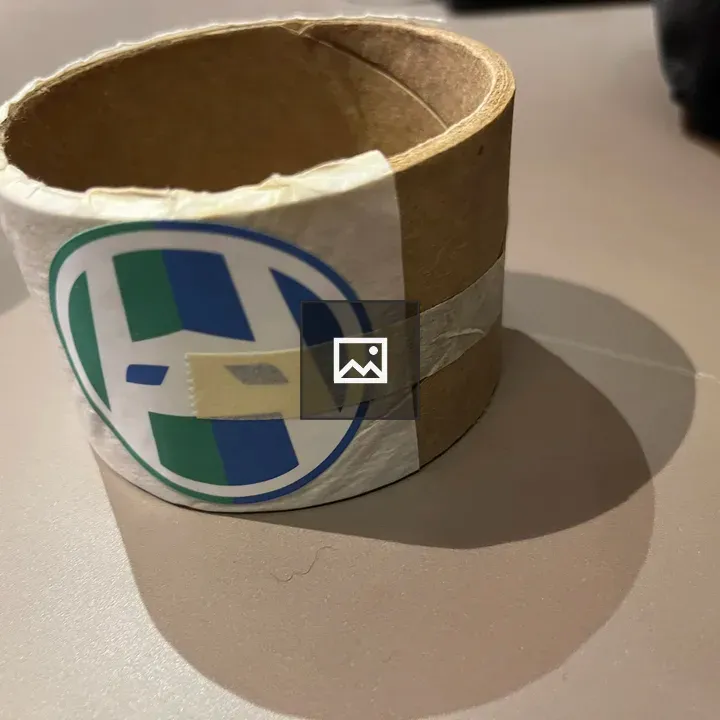 Roll of stickers, almost gone