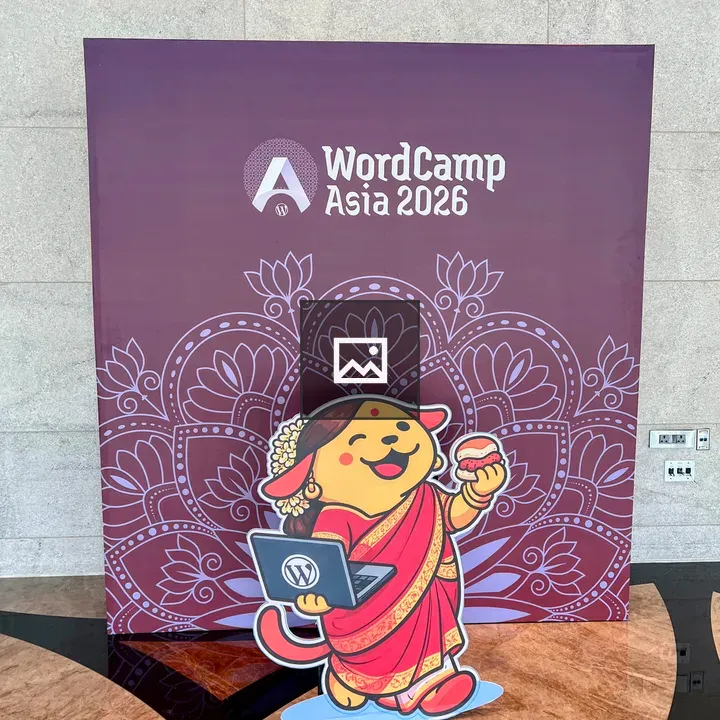 WordCamp Asia Backdrop Banner
