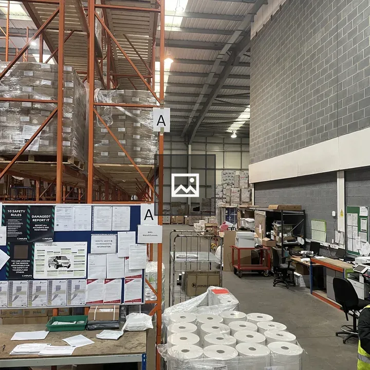 Warehousing shelves and space