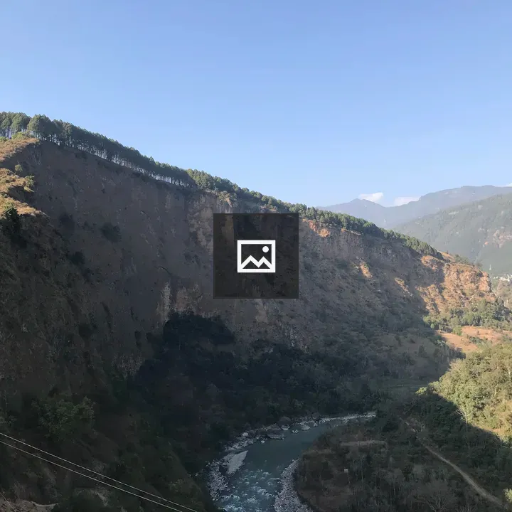Dangerous cliff Narayansthan Baglung