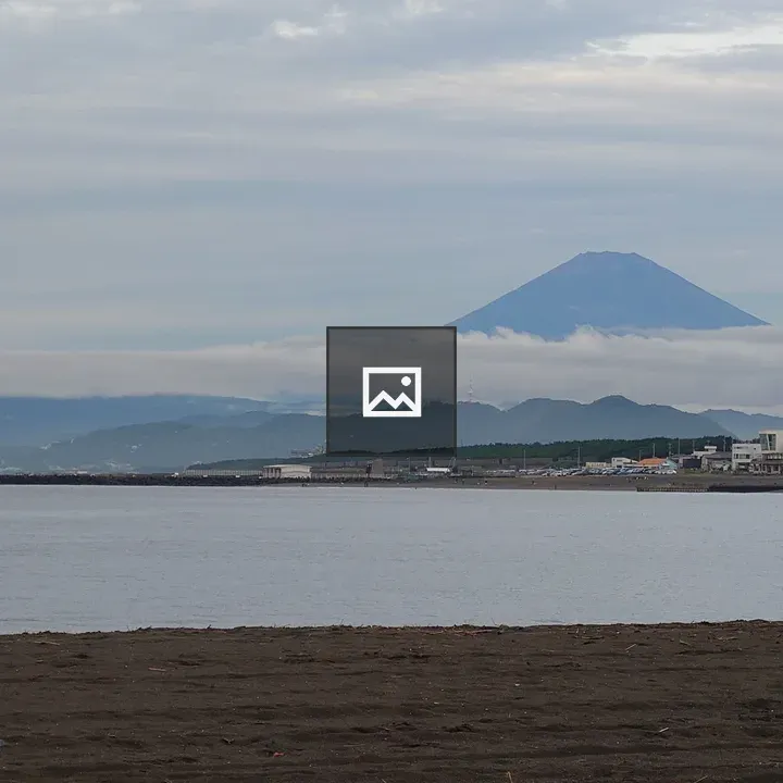 Mt. Fuji Beyond the Clouds