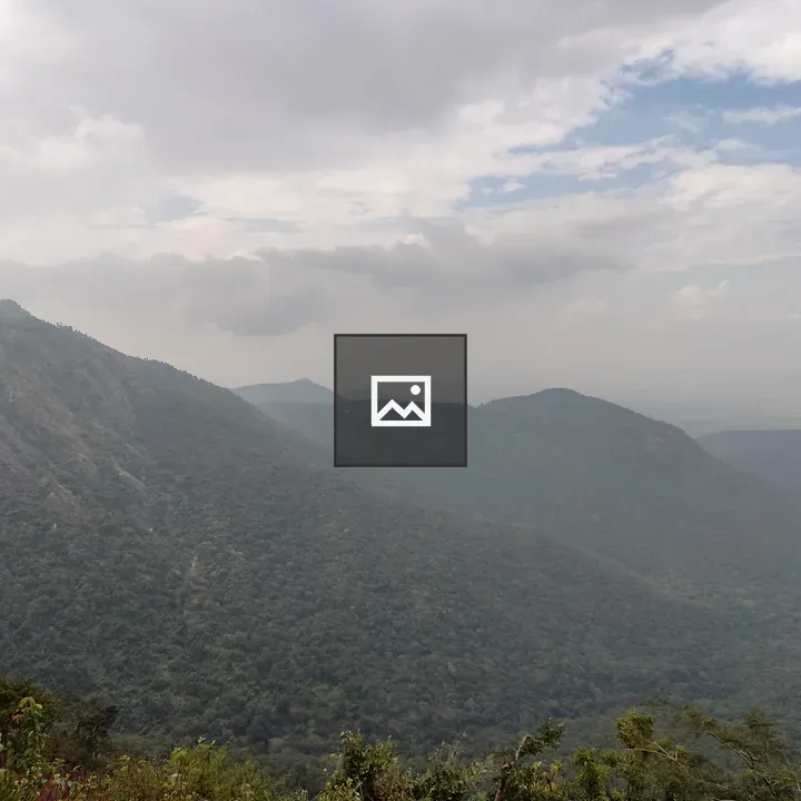 Hill and nature view