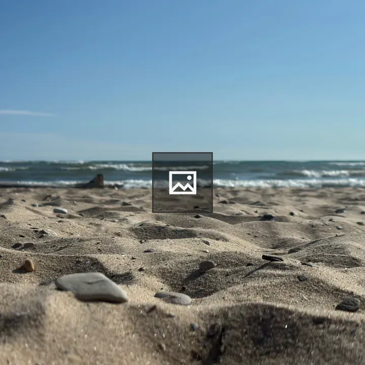 Sandy Beach with Lake Huron View
