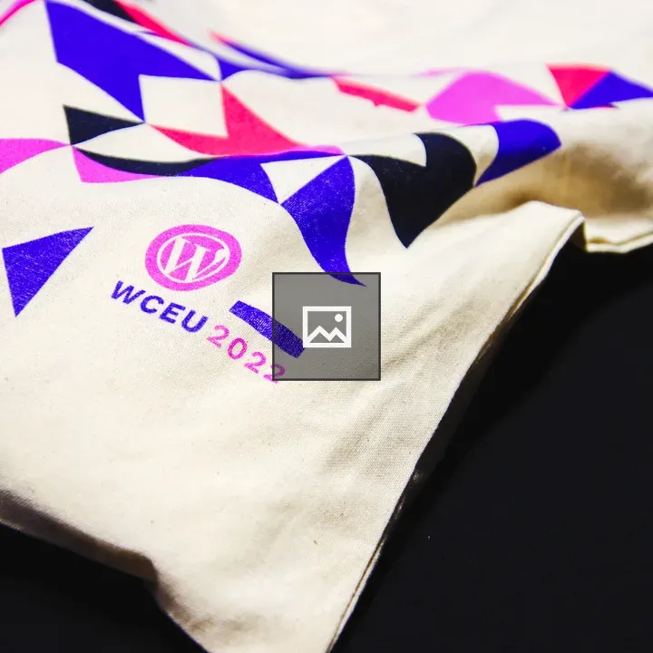 WordCamp Europe swag bag