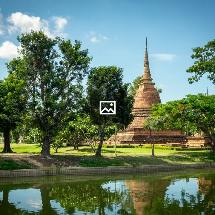 Sukothai Historical Park scene