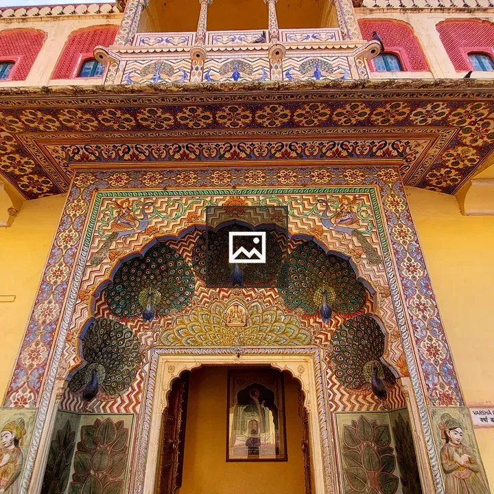 Peacock Entrance Gates at City Palace