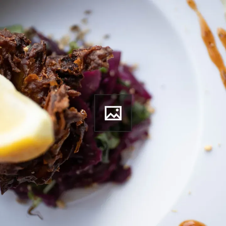 Pulled pork Yorkshire tapas