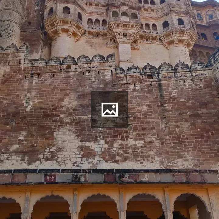 Mehrangarh Fort Interior Wall