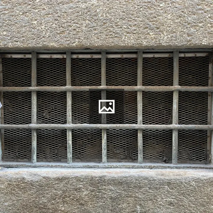 Window grating in Milan