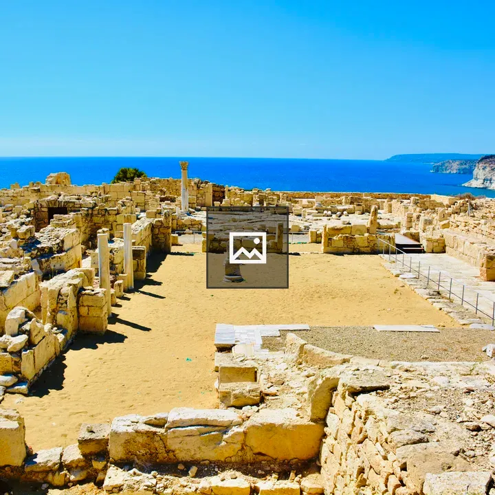 Ruins at Kourion Cyprus
