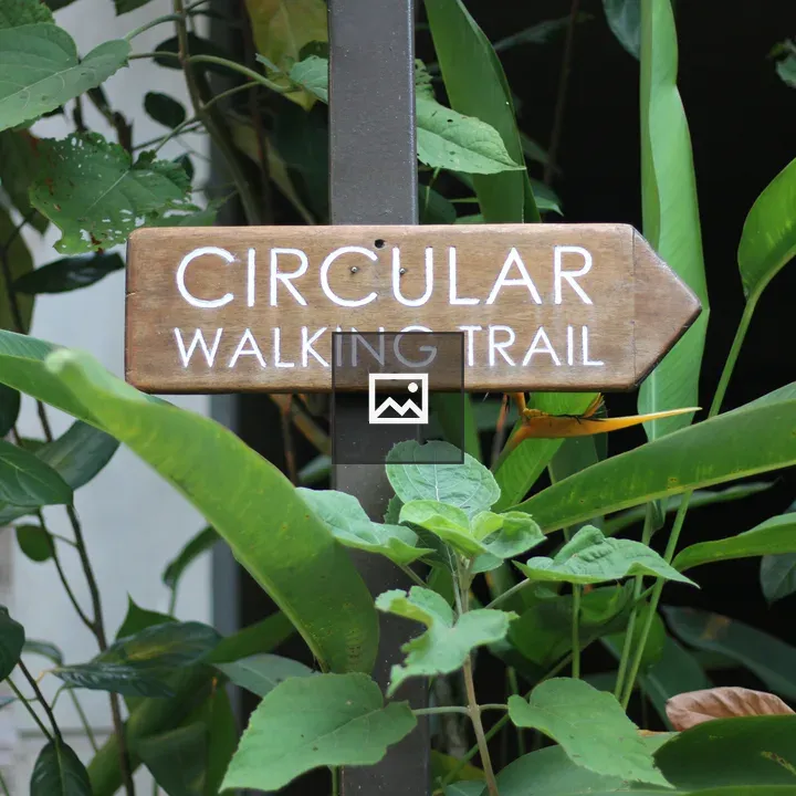 Circular Walking Trail Sign
