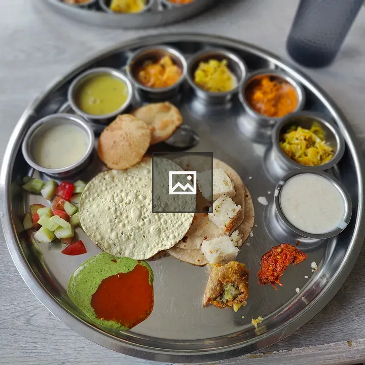 Rajasthani Thali dish