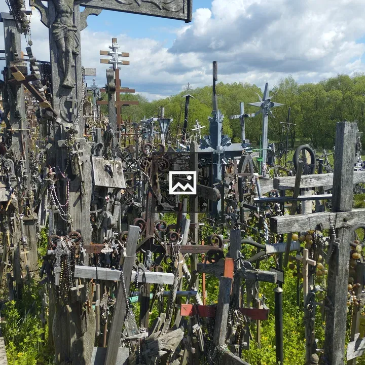 Crosses on a Lithuanian Hill