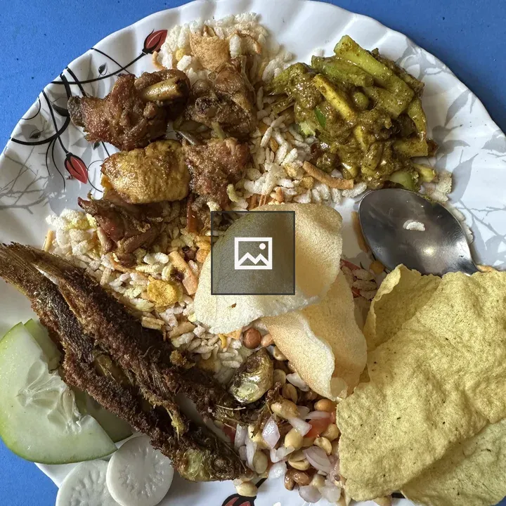 Snacks set on table
