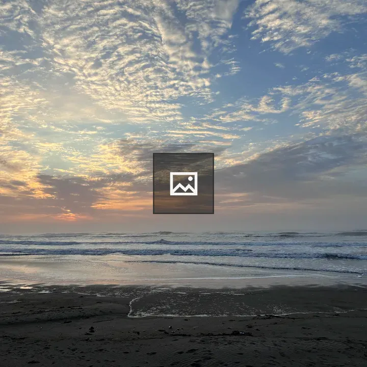 Toyomi Coast at Sunset