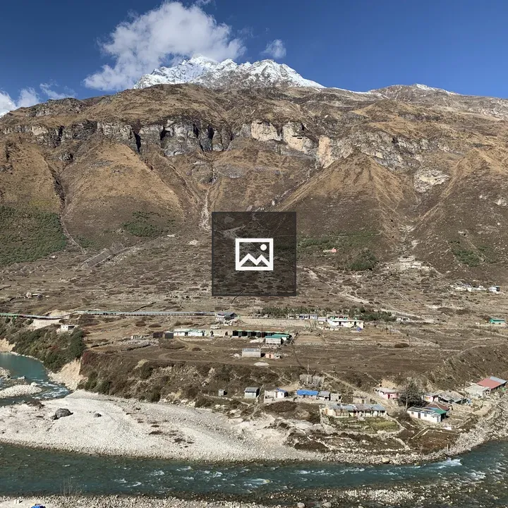 Joshimath town landscape