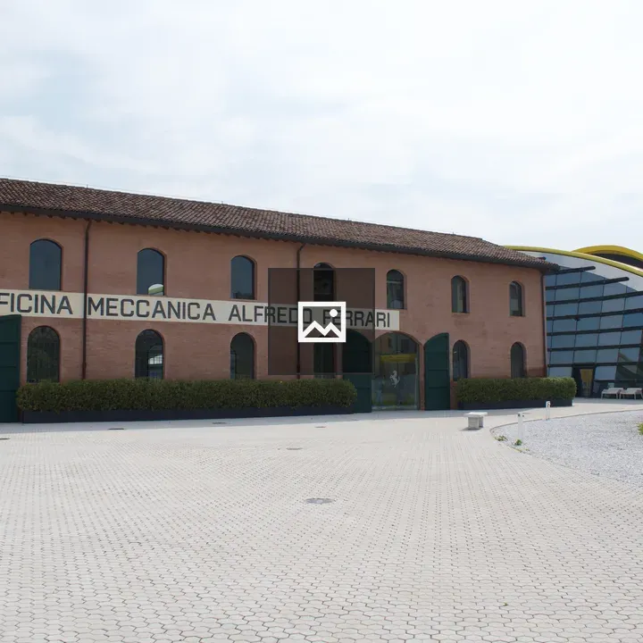 Exterior view of Enzo Ferrari Museum