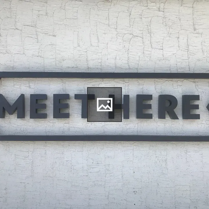 Meeting place sign collage