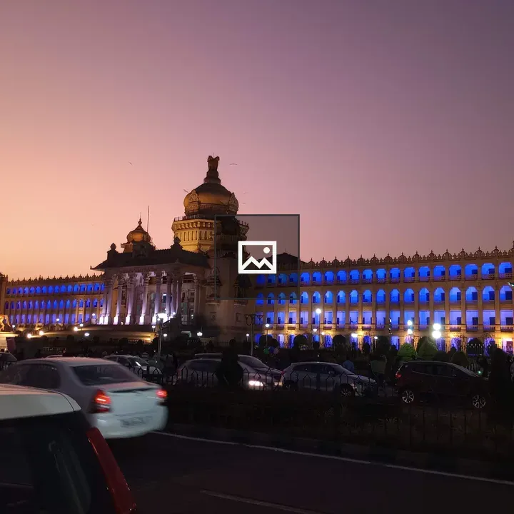 Bangalore Assembly House at Dusk