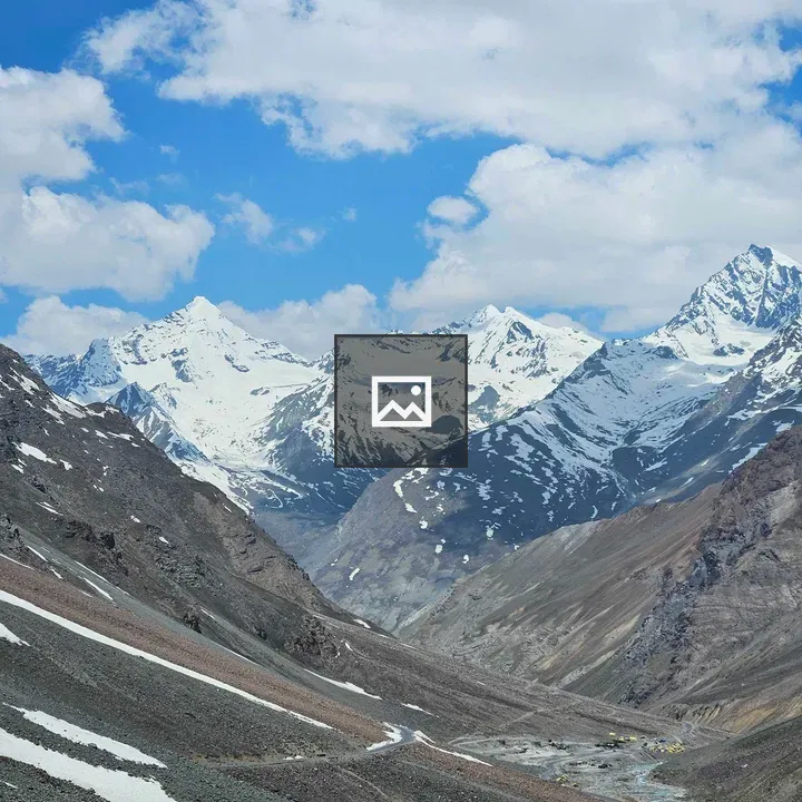 Snowy Himalaya Landscape