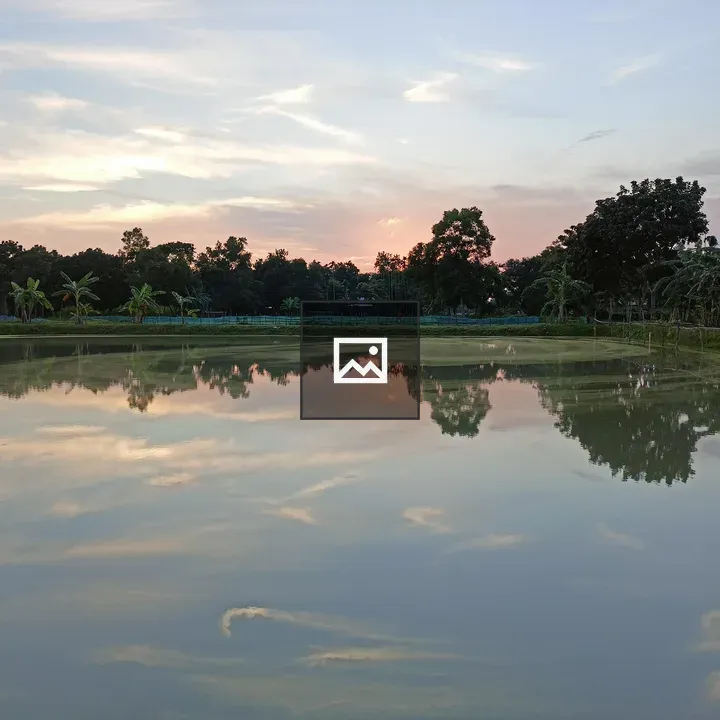 Sunset in my village