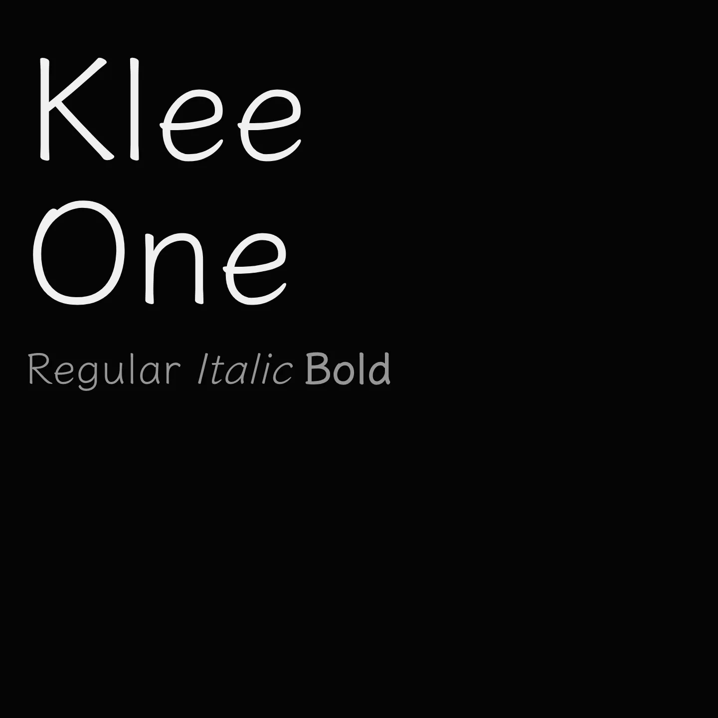 Klee One