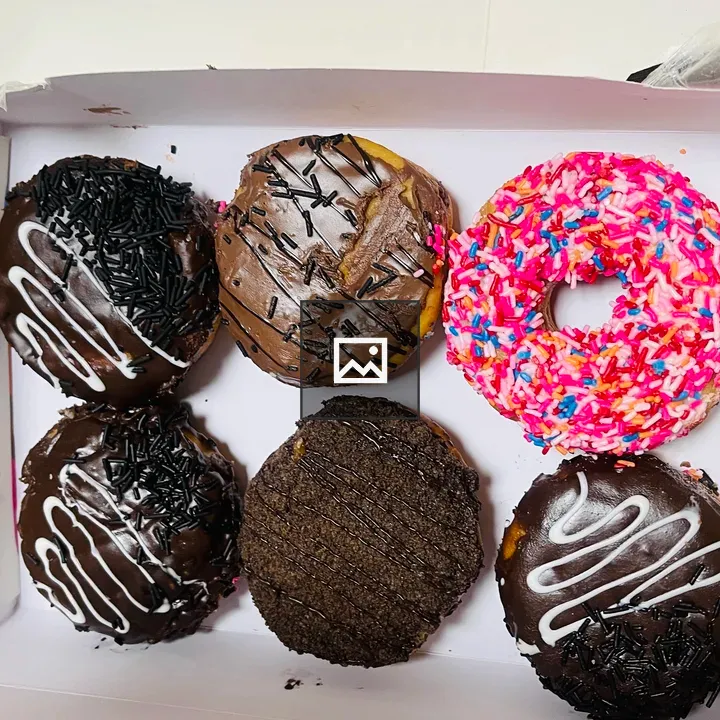 Donuts and Cookies in Box